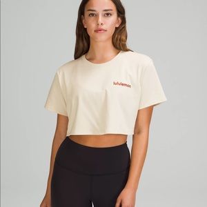 Lululemon LA cropped boxy tee